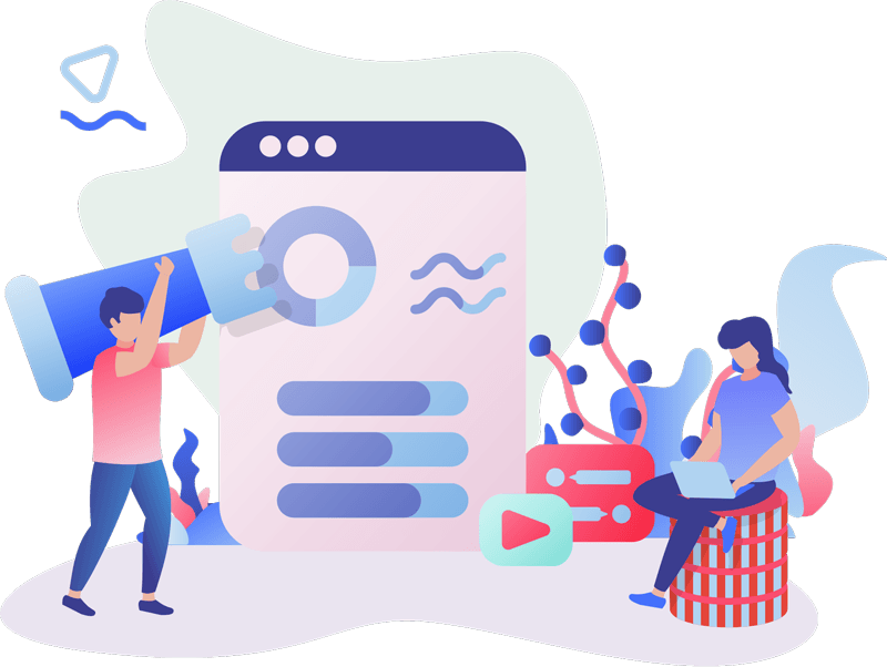 Ecosystem business listings illustration